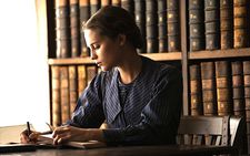 Alicia Vikander as Vera Brittain: "And she says 'it isn't just poems, it's who we are'."